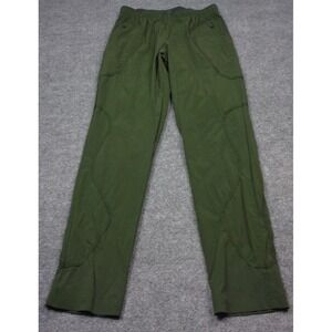 Pashko Pants Mens L Green Reflection Travel Leisure Jogger Drawstring Comfort